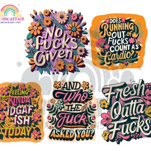 Sublimation bundle files for Mugs, Sarcastic PNG Designs, Funny Sublimation PNG Bundle, Sweary PNG Funny Mom png, Swearing Adult Sublimation