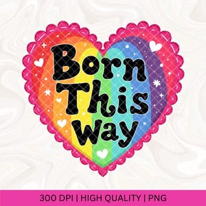 Born This Way PNG, Woke Up Gay Again LGBTQ Pride Month Love is Love Equality Bi Trans Pansexual Pride Shirt Love Wins T-shirt Sticker Button
