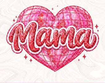 Valentine Mama Coquette png, Preppy Brushstroke Valentine png, Mama Valentine png, Valentines day png, Retro Mama Valentine