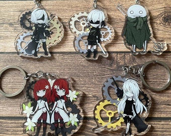 Nier: Automata - A2, 2B, 9S and Emil - Etsy