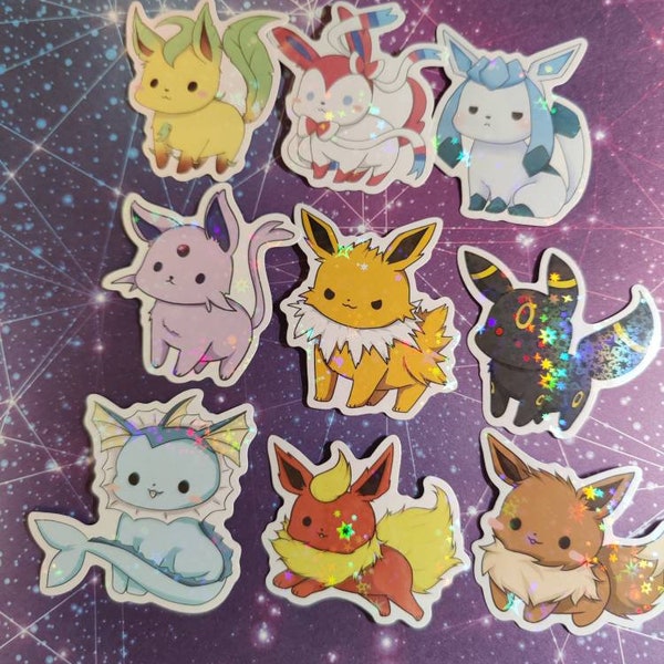 Eeveelution Stickers