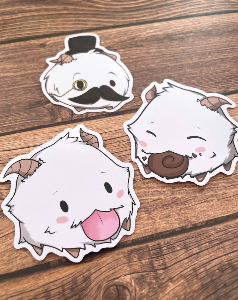 Poro Sticker Set - Etsy