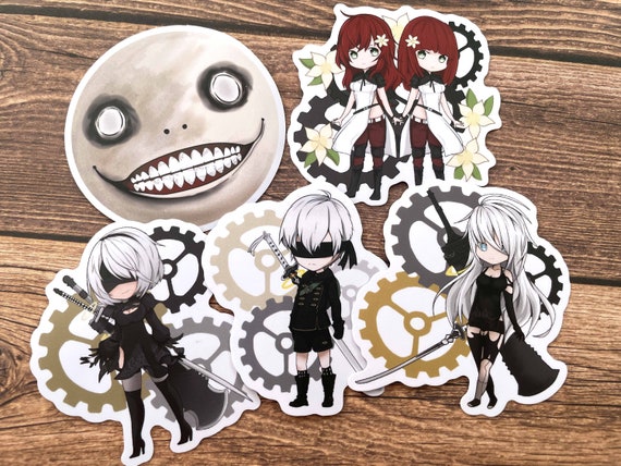 Nier: Automata Vinyl Sticker Set - Etsy