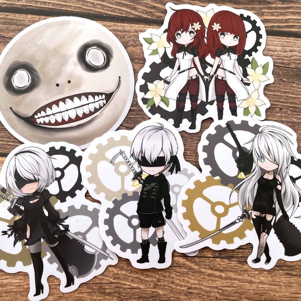 NieR: Automata Vinyl Stickers