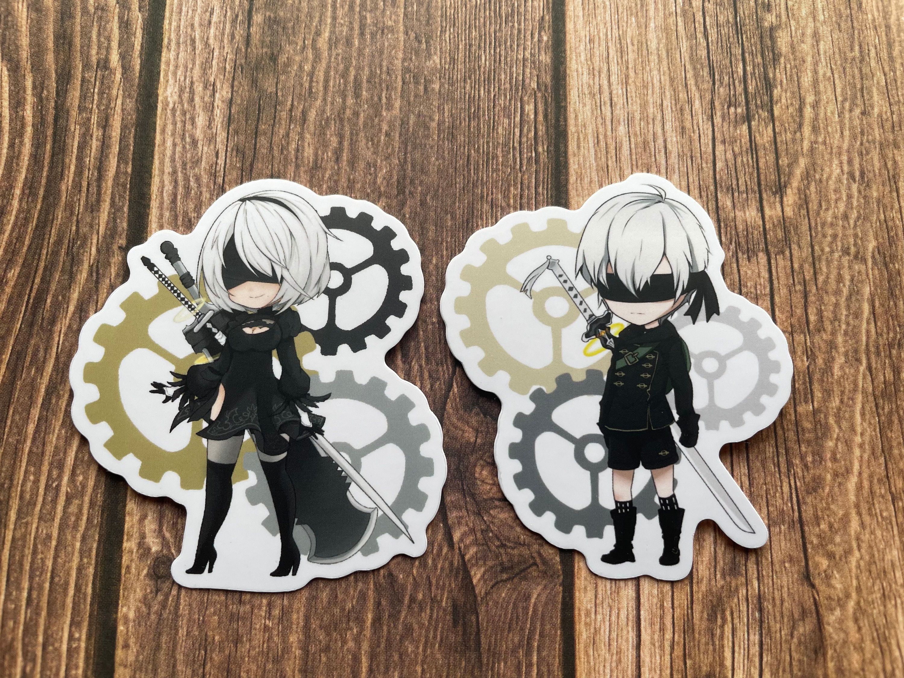 Nier: Automata Vinyl Sticker Set - Etsy