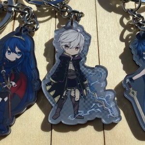 Fire Emblem: Lucina, Robin, Chrom Keychains