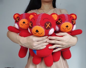 Cocomelon bear crochet toy