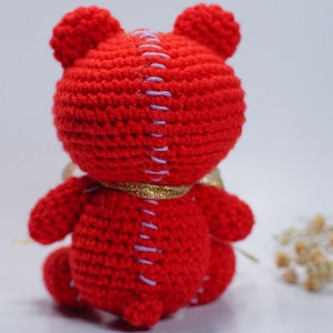 cocomelon red teddy bear