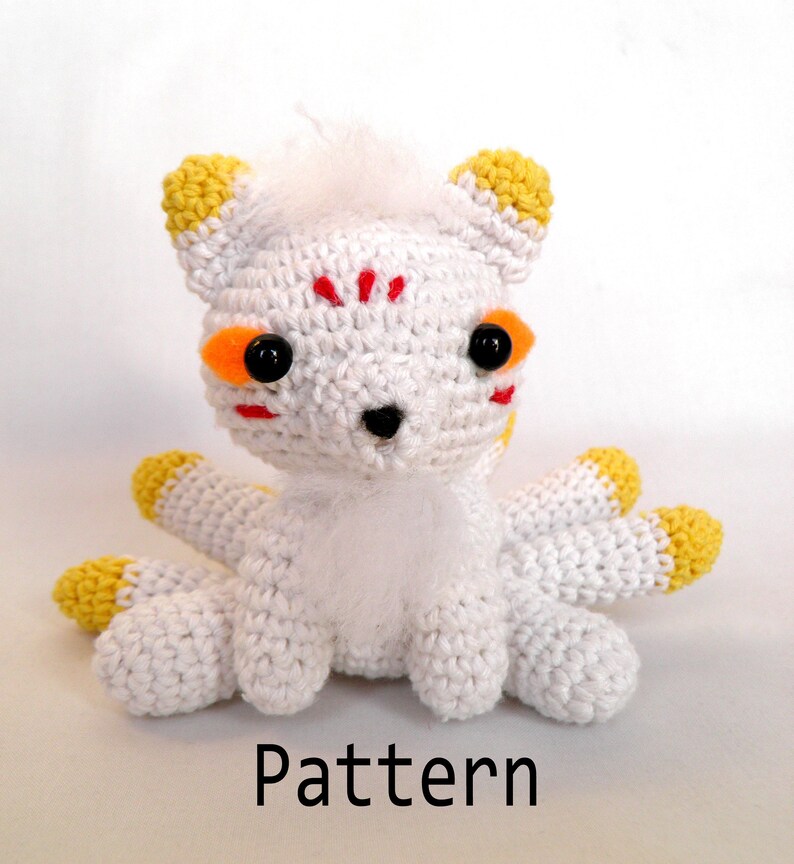 GUMIHO neuf queues renard amigurumi crochet poupée modèle Etsy France
