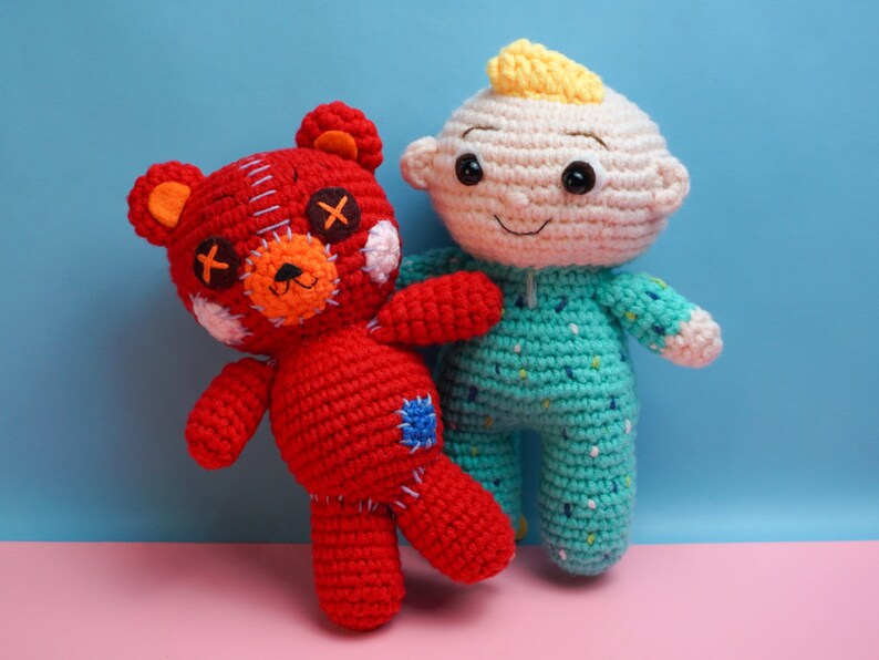 cocomelon red teddy bear