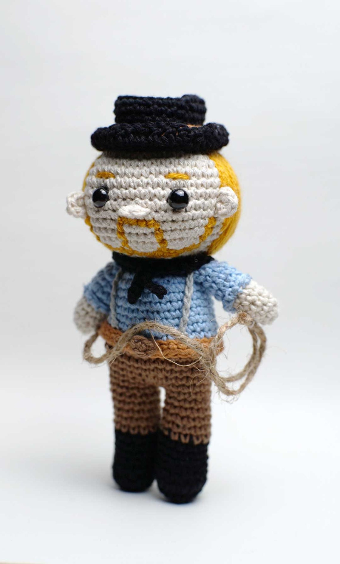 Cowboy Amigurumi Crochet Doll Pattern Etsy