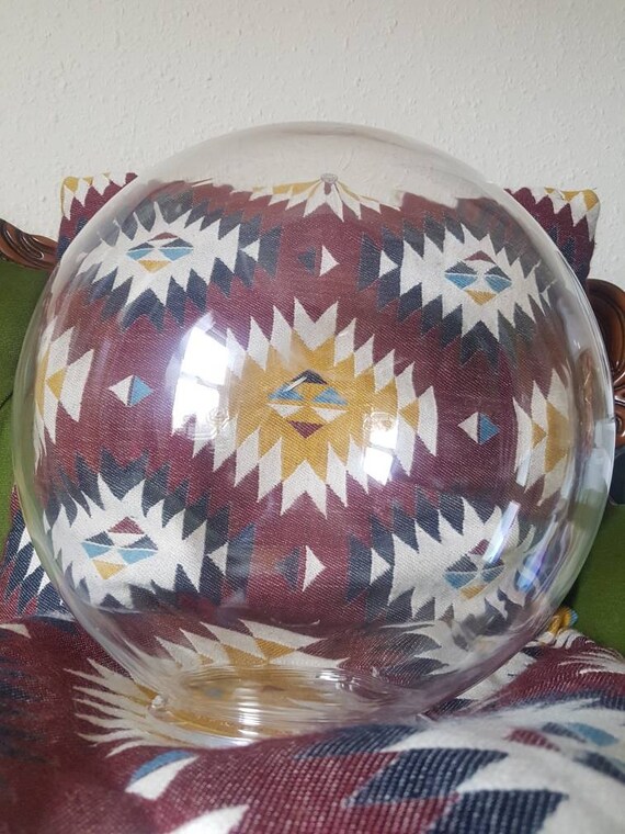 DIY mysterio cosplay fishbowl helmet