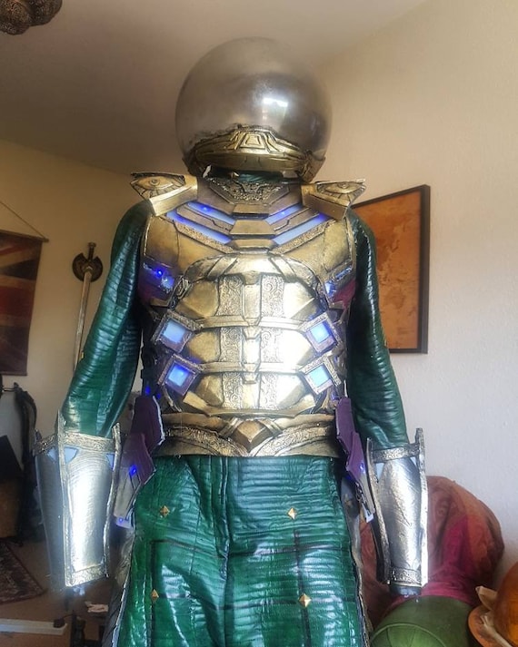 Mysterio cosplay chest armour with lights!