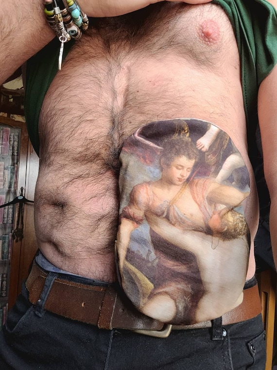 Renaissance art ileostomy designer bag covers