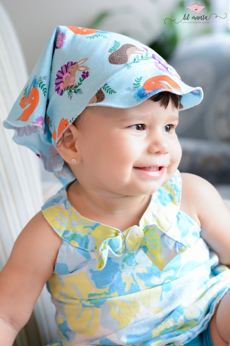 head scarf baby