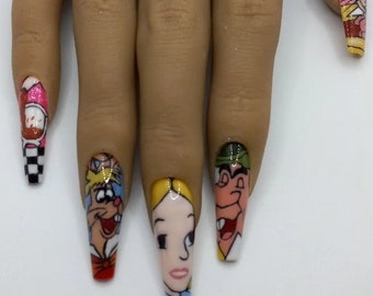 Mad Tea Party Nail Set