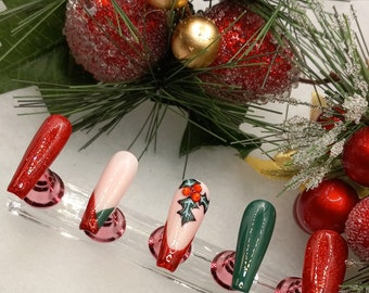Holly Jolly Time Nail Set