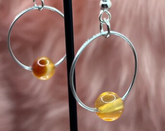 Carnelian Drop Earrings