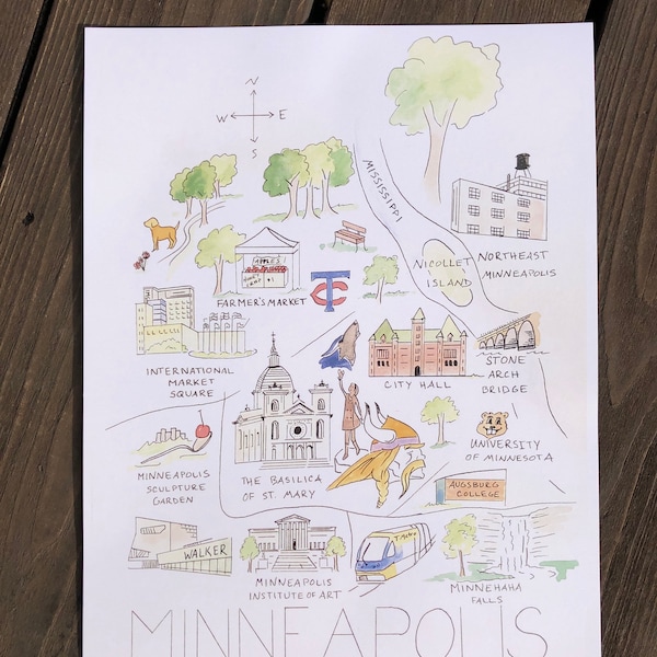 Minneapolis Art - Etsy