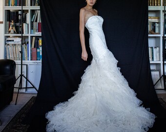 Mermaid Tail Wedding Dress Etsy