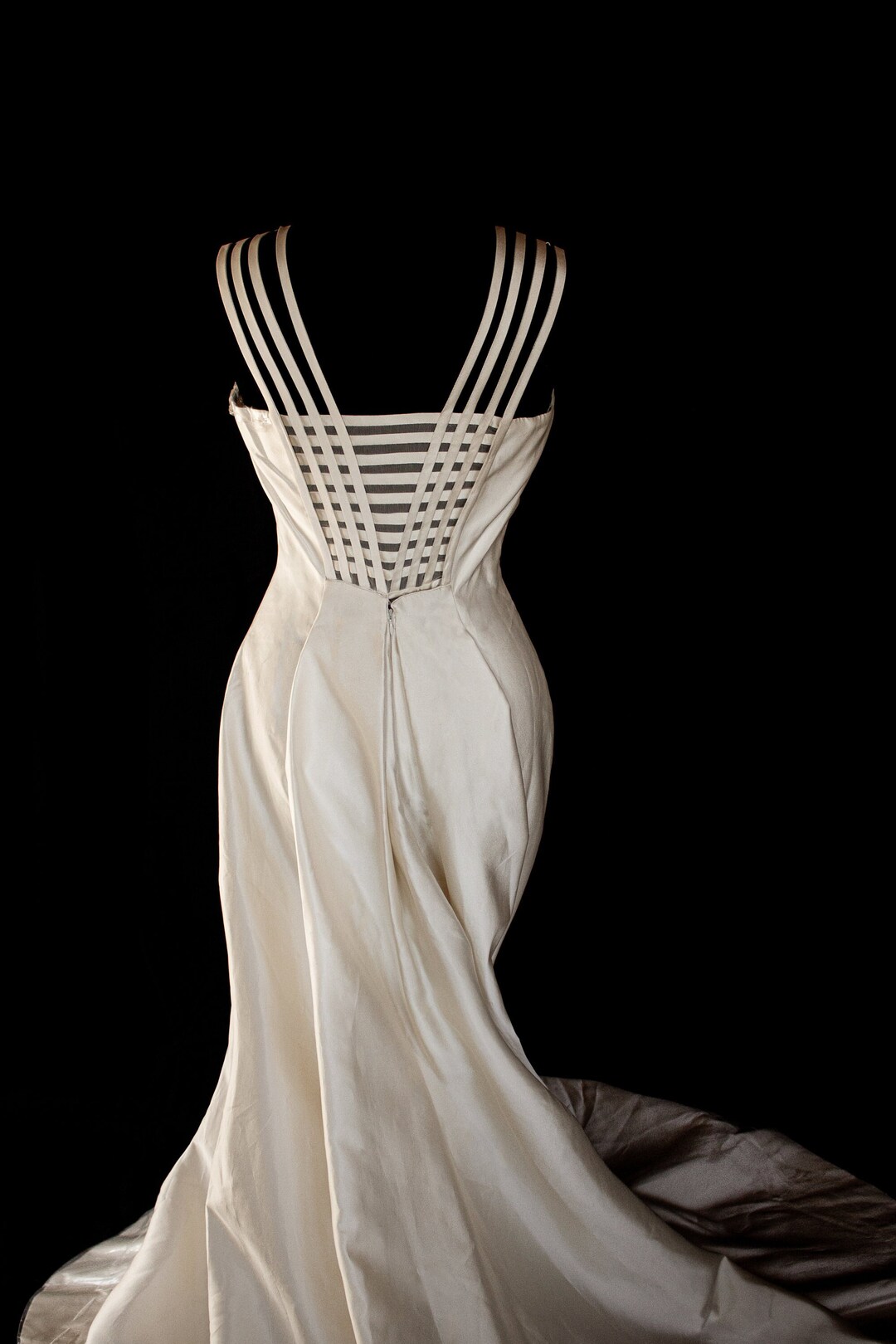 CARLO PIGNATELLI シルクのAラインドレス Carlo Pignatelli – Angela