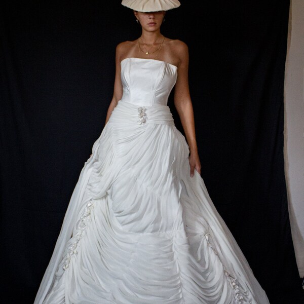 Antique Wedding Dress Etsy