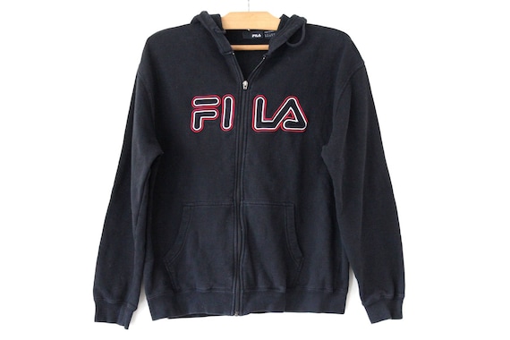 fila black tracksuit