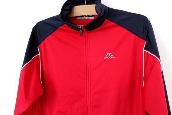 red kappa track jacket