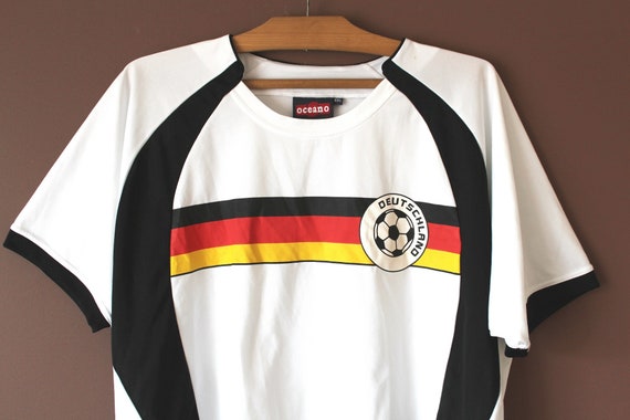 Deutschland Football Shirt Vintage German National Team | Etsy