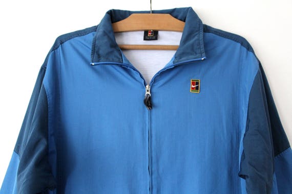 blue nike jacket
