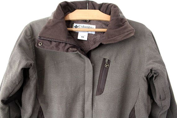 columbia jacket brown