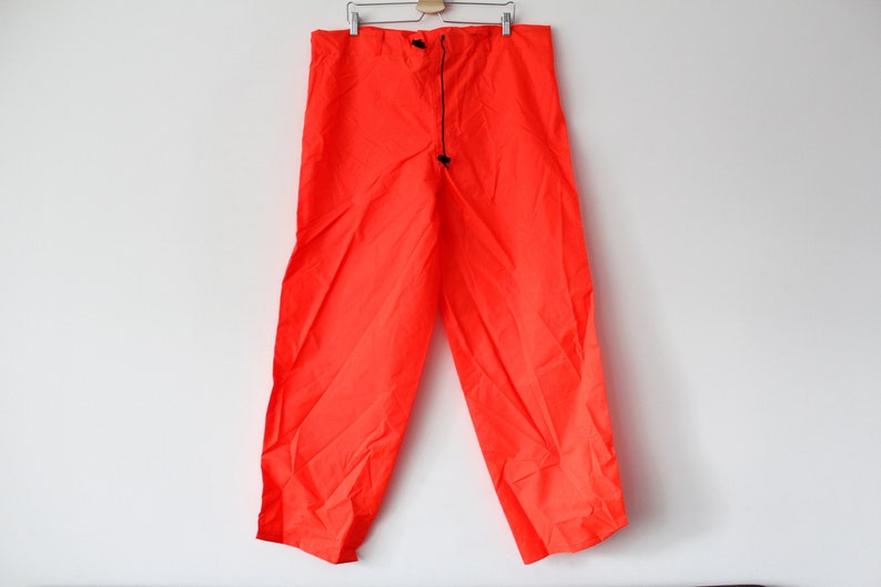 Vintage Nylon Pants Made in Scotland Waterproof Pants Etsy