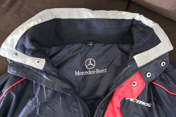 Benz Retro Grand Motorsport Veste Mercedes Vintage Jacket Racing Zqva18w