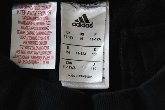 90's Adidas Pantaloni Vintage Sport Pants Nero Vento Pantaloni Retro Rompivento Atletico Running Pantaloni Pista Bottoms Taglia M 90's Adidas Pantaloni Vintage Sport Pants Nero Vento Pantaloni Retro Rompivento Atletico Running Pantaloni Pista Bottoms Taglia M