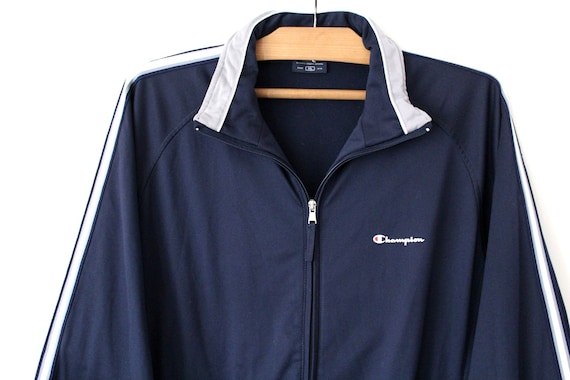 champion tracksuit blue