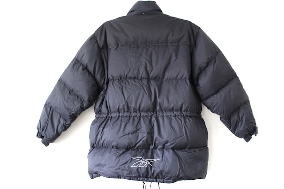 reebok puffer jacket mens