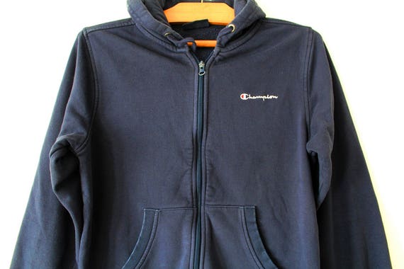 blue champion sweatshirt