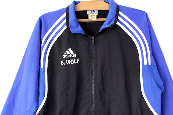 Vintage Adidas Sport Jacket Football 