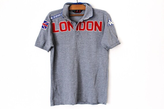 gray kappa shirt
