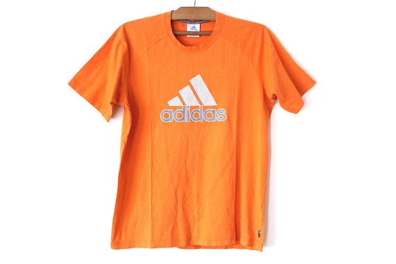 orange adidas t shirt