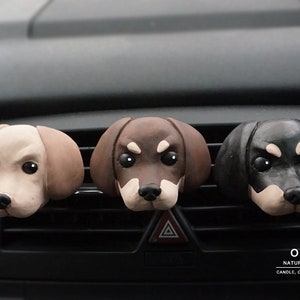 Dachshund - Car Air Freshener, Sausage dog, Car accessories. Car vent clip, Car air freshener, Car Diffuser, car interior decor