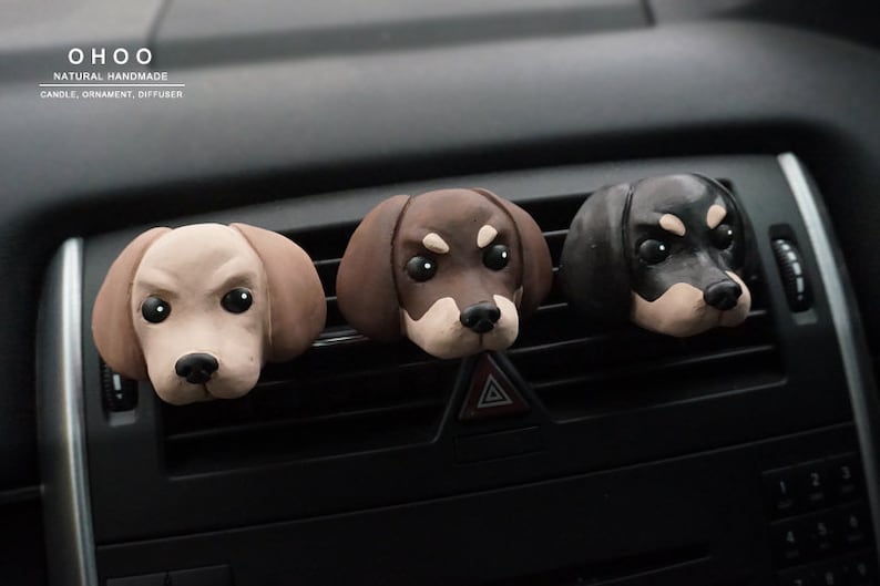 Dachshund Car Air Freshener Sausage Dog Car Accessories. Car Etsy