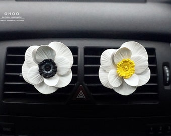 Anemone - car air freshener, Car Accessories, Car vent clip, Plaster air freshener, Car freshener, Car Diffuser, car interior decor