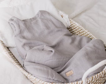 linen sleeping bag baby