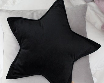 black star cushion