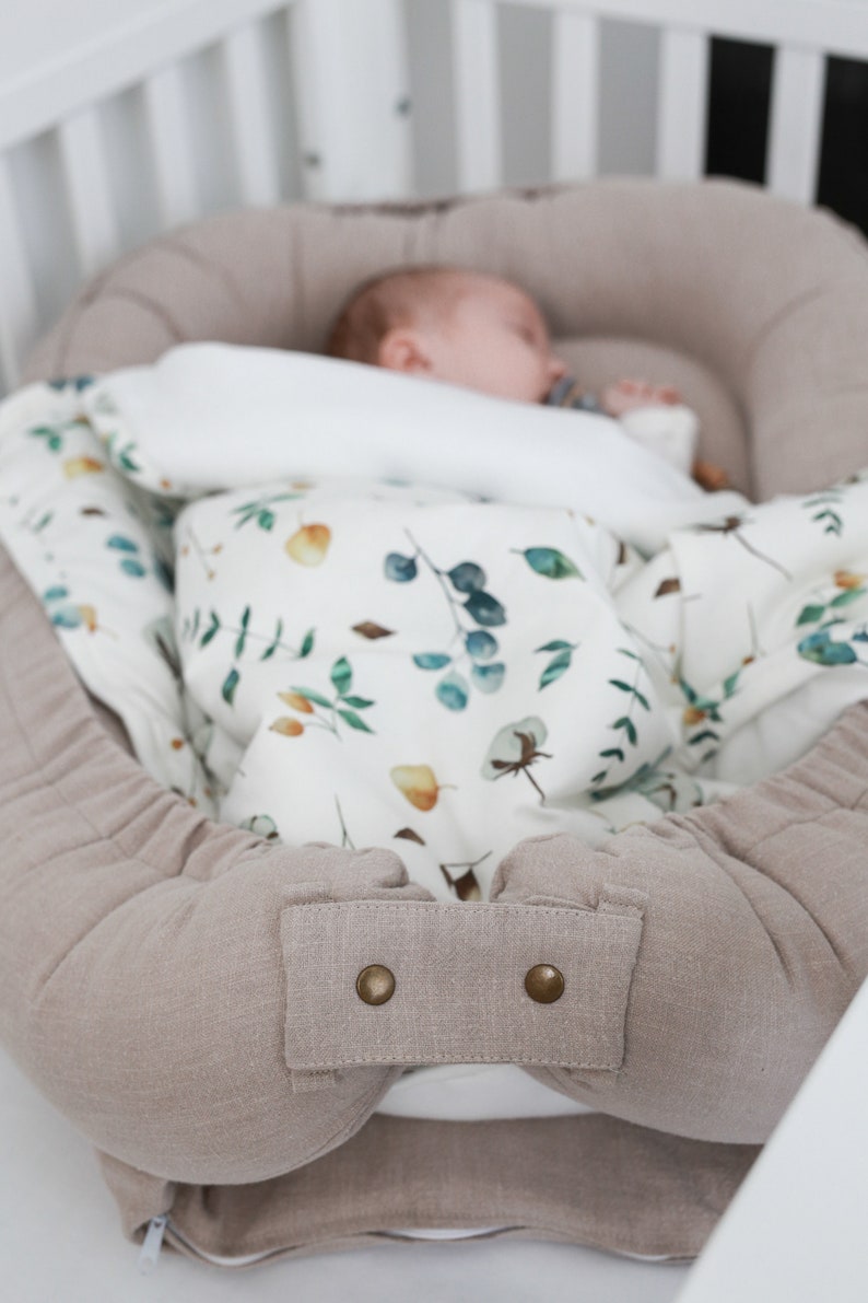 Babynest linen babynest toddler nest baby lounger newborn Etsy