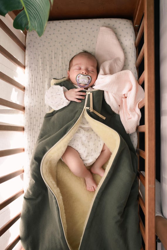 Woolen Baby Sleeping Bag Baby Sleeping Bag Baby Sleeping Sack Cozy Sleep Baby Sleeper Sheep Wool 2 Colors Etsy Canada