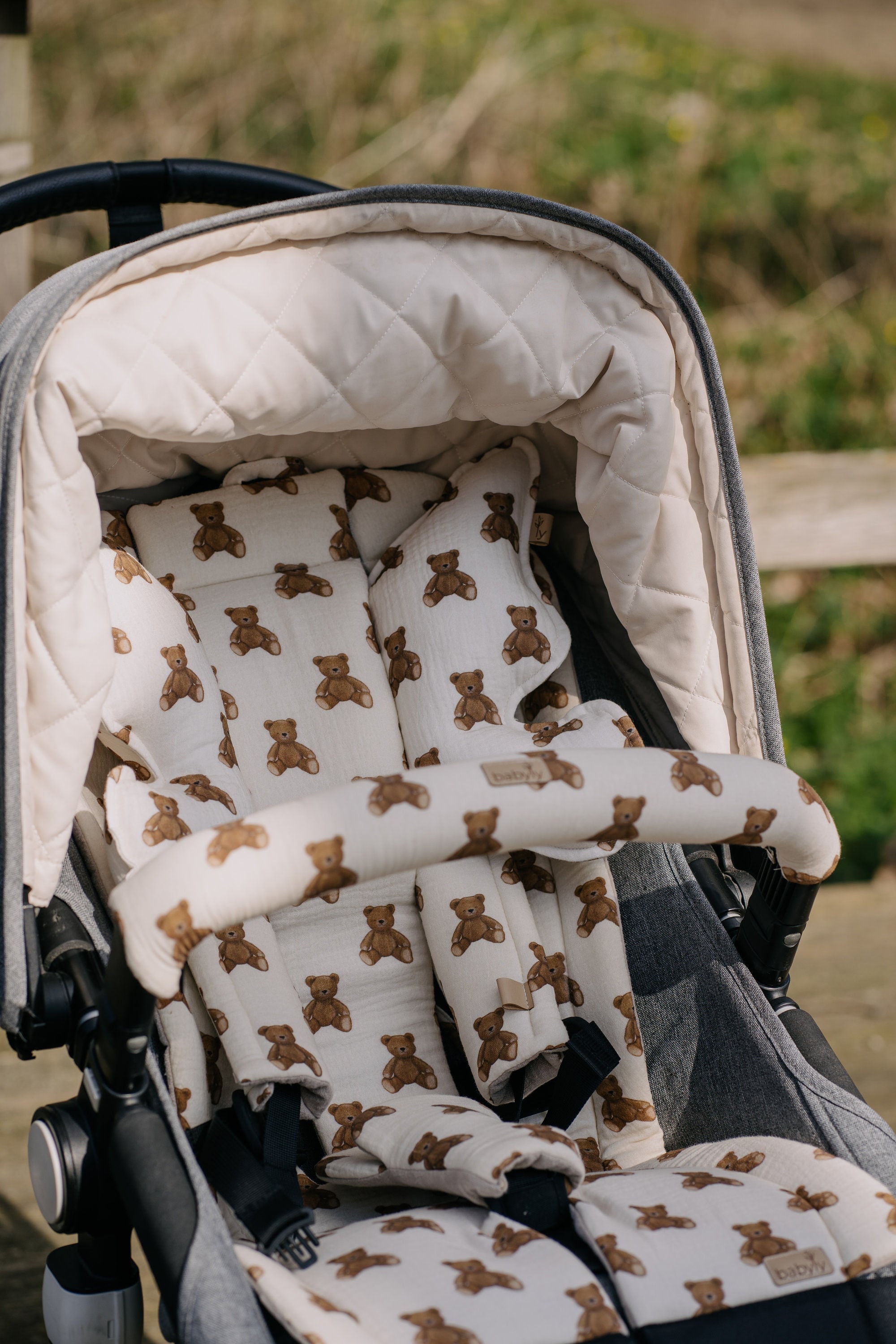 Baby Stroller Liner Pad, housse de poussette TEDDY BEARS