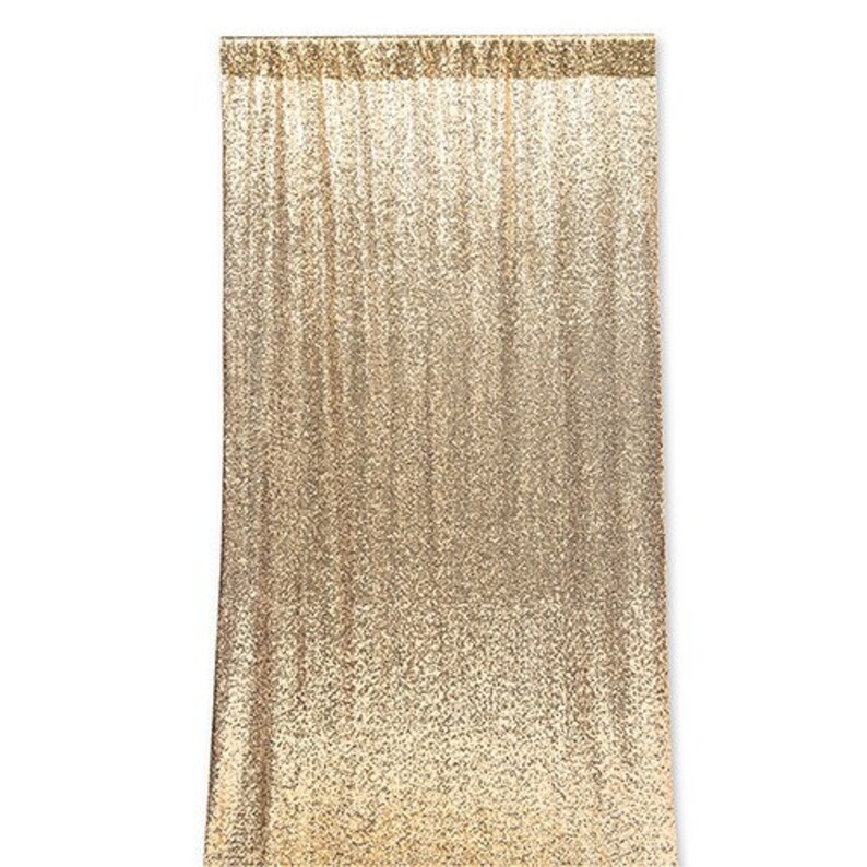 Gold Sequin Party Photo Backdrop, Wedding Backdrop, Party backdrop, Step and repeat, photo booth, photo backdrop,Sparkle backdrop,head table Bild 7