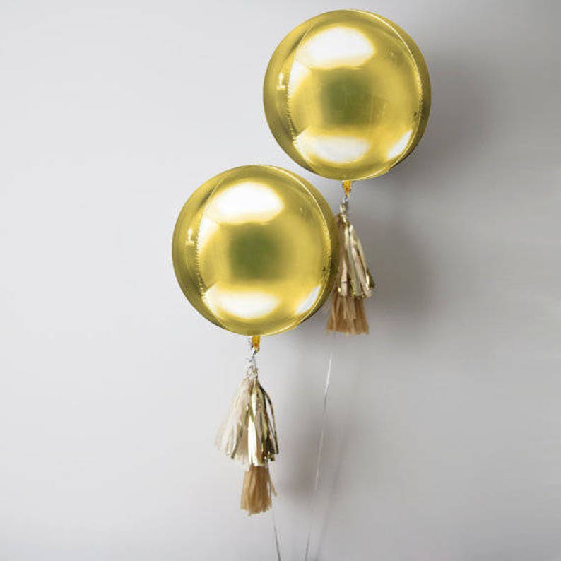Metallic Balloon Orb Rose Gold Foil Sphere Balloon Rose Gold Shere Balloon Rose Gold Balloon Unique Balloon Circle Balloon,Orbz Balloon